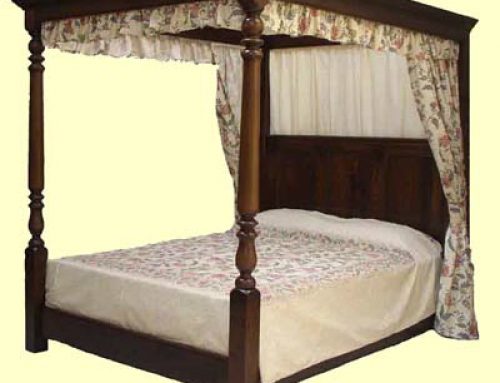 Four poster bed