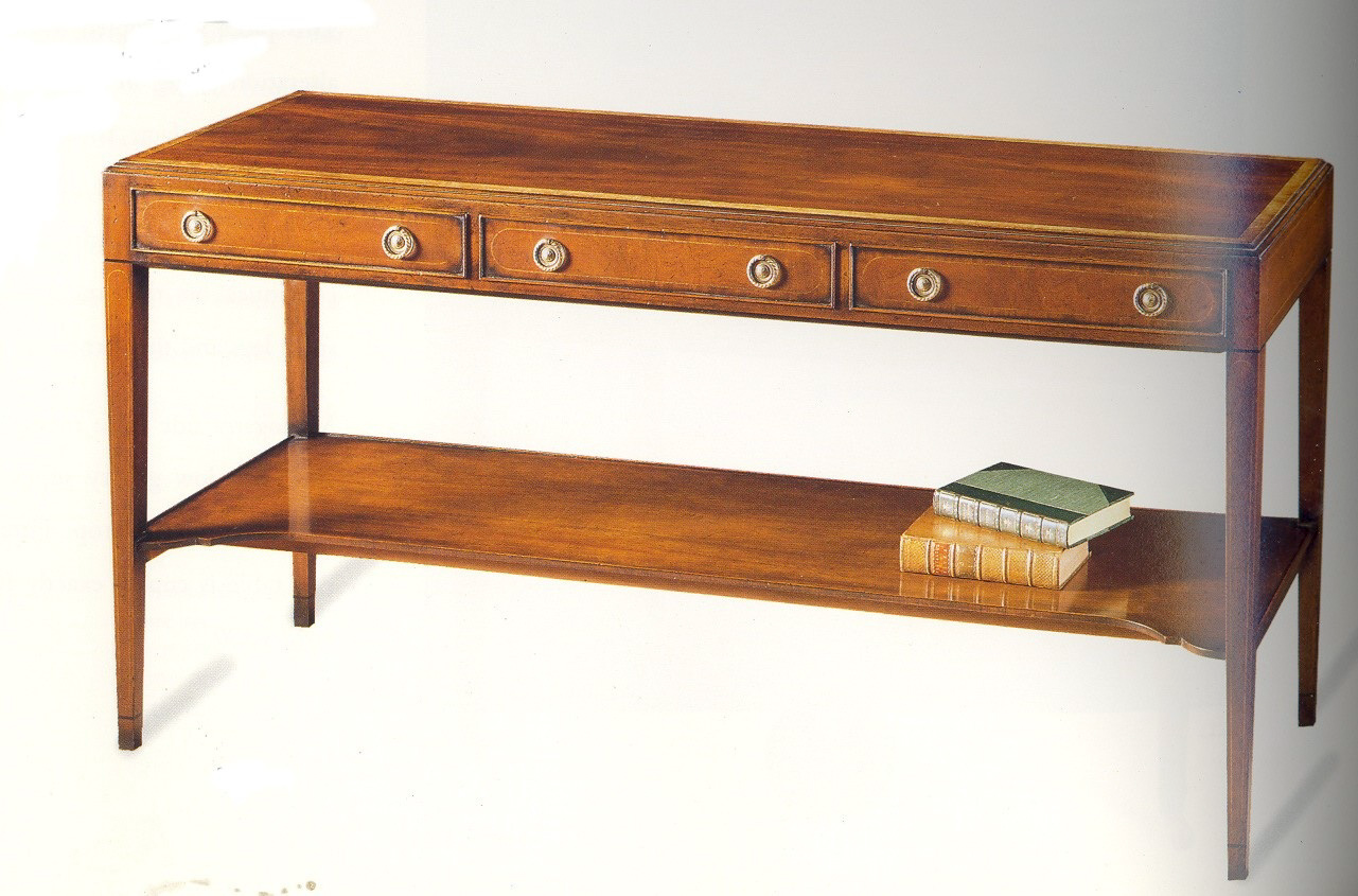 hall table with draws